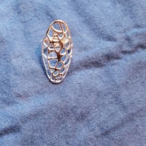 Sterling silver  statement ring